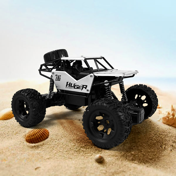 17816   118 Scale Rock Crawler Monster Rc Truck All Terrain Stunt Racing Car Rechargeable Indoor Outdoor Toy Car