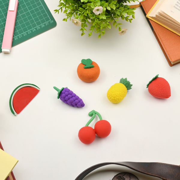 18031 3d Mix Design Fancy  Stylish Colorful Erasers Mini Eraser Creative Cute Novelty Eraser For Children Different Designs Eraser Set For Return Gift Birthday Party School Prize (1 Set)