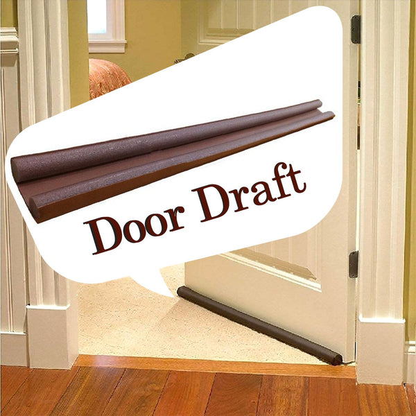 1751 Twin Door Draft Stopperguard Protector For Doors And Windows