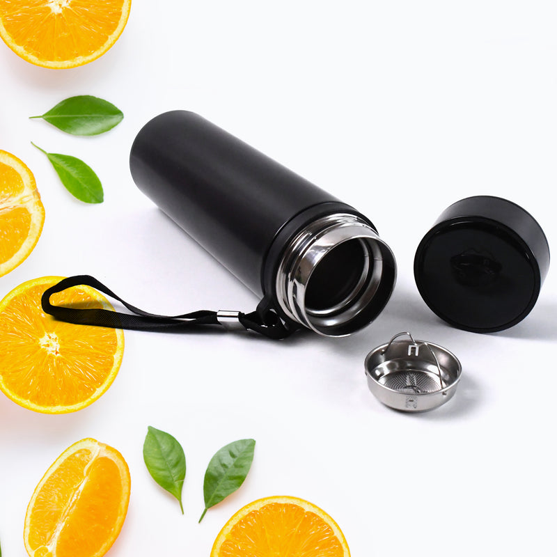 Double Wall Stainless Steel Water Bottle Screen Smart Temperature Display (500ml)