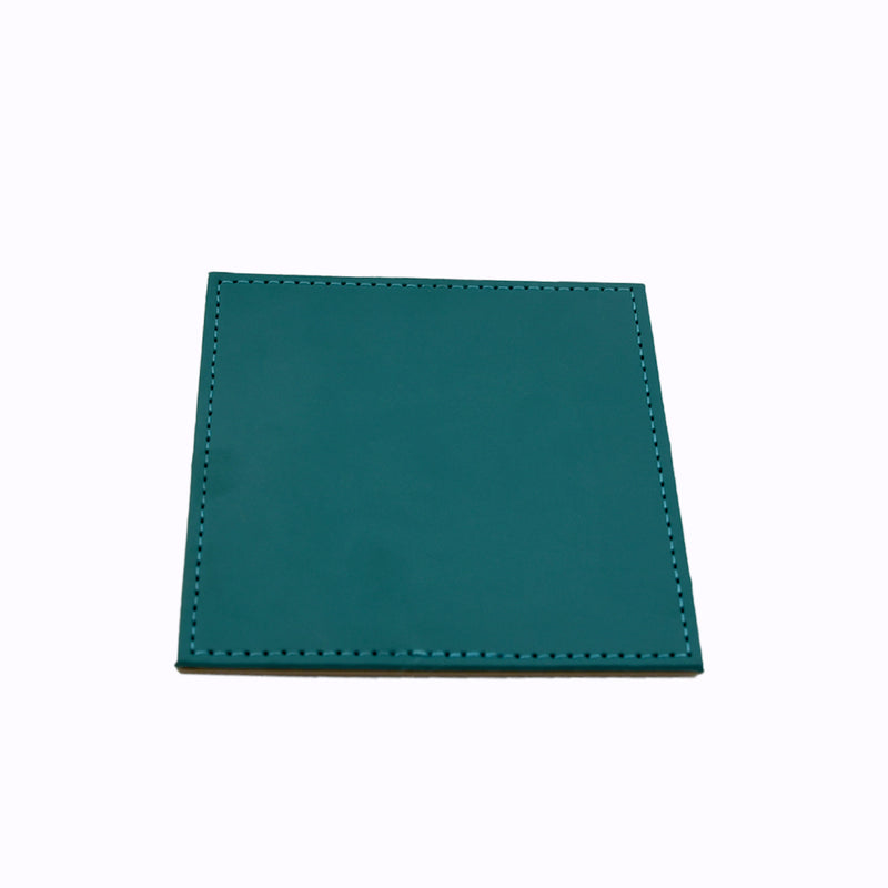 Square Tea Coaster - Dining Table Decor Accessories - Coaster For Dining Table For Hot Pots Coasters For Cups Durable And Long-lasting Leather Coffee Table For Home Or Office Use (1 Pc  4 Pc)