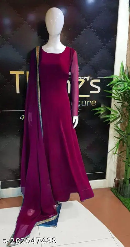GEORGETTE WOMENS GOWN