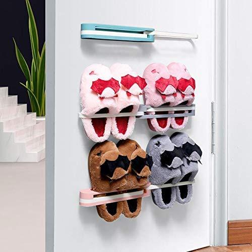 1122 Multifunction Folding Slippersshoes Hanger Organizer Rack