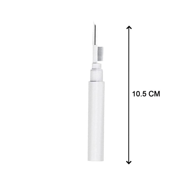 6188 3 In 1 Earbuds Cleaning Pen For Cleaning Of Ear Buds And Ear Phones Easily Without Having Any Damage.