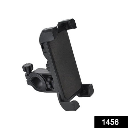 1456 Bike Phone Mount Anti Shake And Stable Cradle Clamp With 360 Rotation