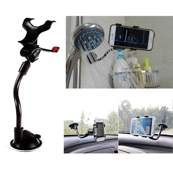 0282b Flexible Mobile Stand Multi Angle Adjustment With 360 Degree Adjustment For Car  Home Use Mobile Stand