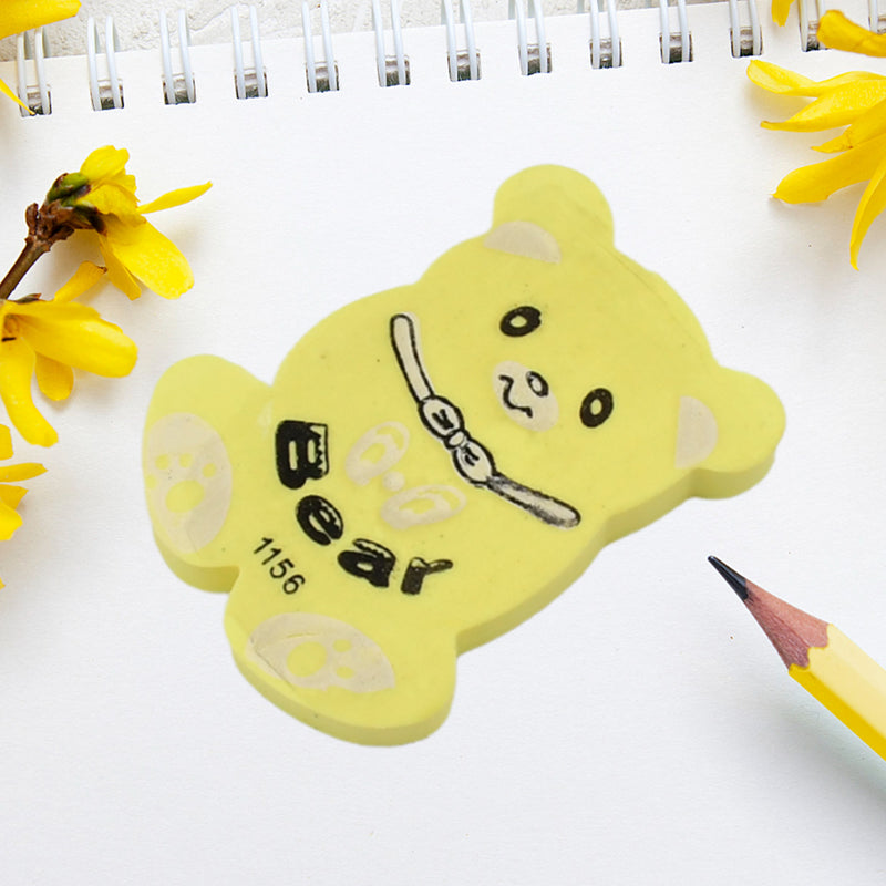 Cartoon Design Eraser (1 Pc  Mix Design)