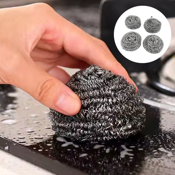 6 In 1 Kitchen Cleaning Set Handy Free Stainless Steel Scrubber