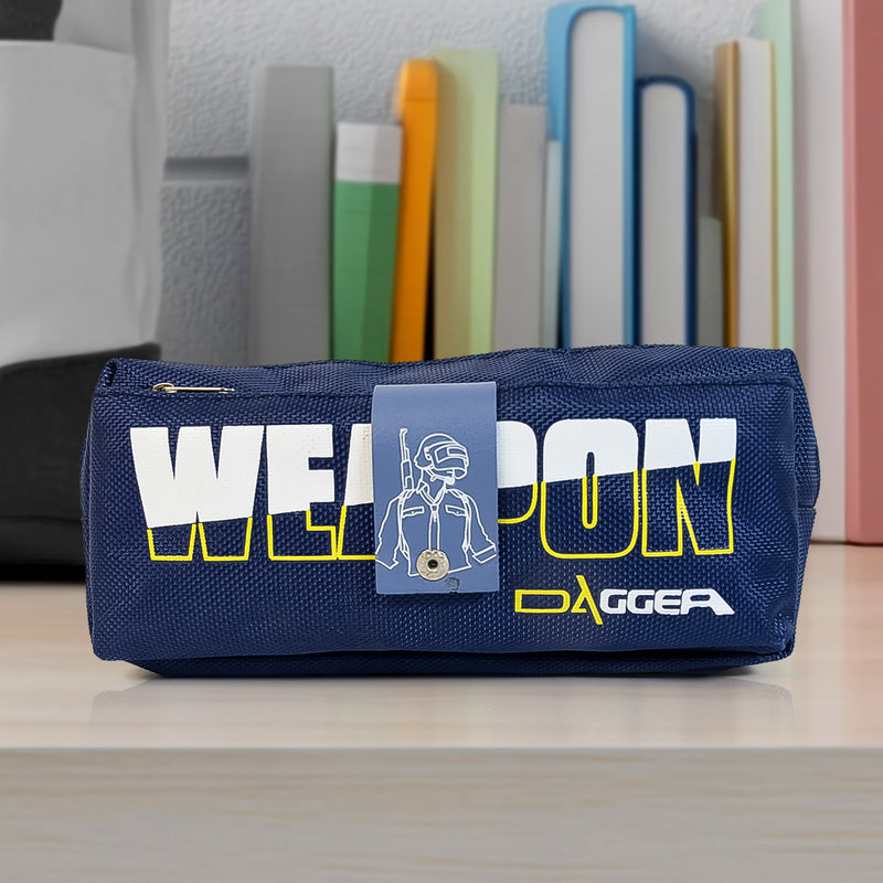 Pencil Pouch With Zipper 1 Pc  2 Compartment)