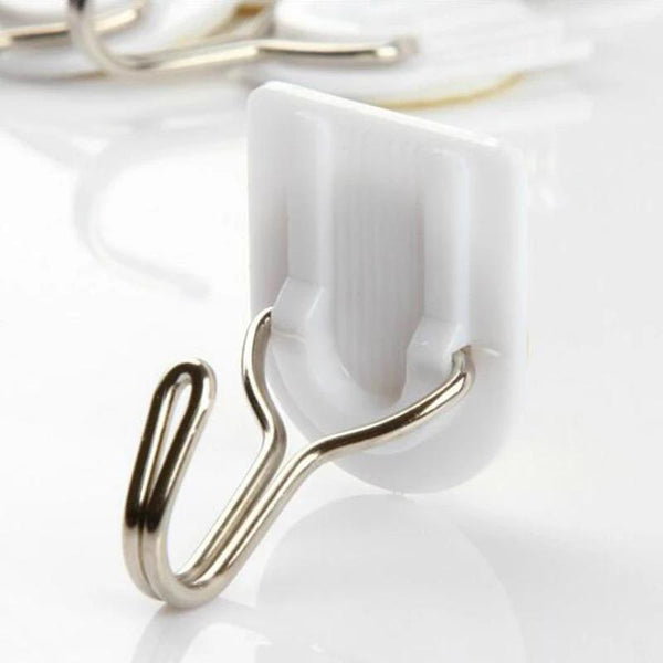 1627 Adhesive Sticker Abs Plastic Hook Towel Hanger For Kitchenbathroom