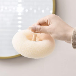 12626 Super Soft Bath Sponge Flower Suction Cup Bath Sponges For Shower Women Men Foam Loofah Sponge Exfoliating Bath Sponge Body Washer Reusable Loofah Massage Bath (1 Pc)