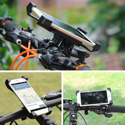 1456 Bike Phone Mount Anti Shake And Stable Cradle Clamp With 360 Rotation