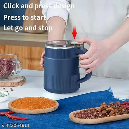 Portable Electric Coffee Grinder Grinding Dry Herbs Stainless Steel