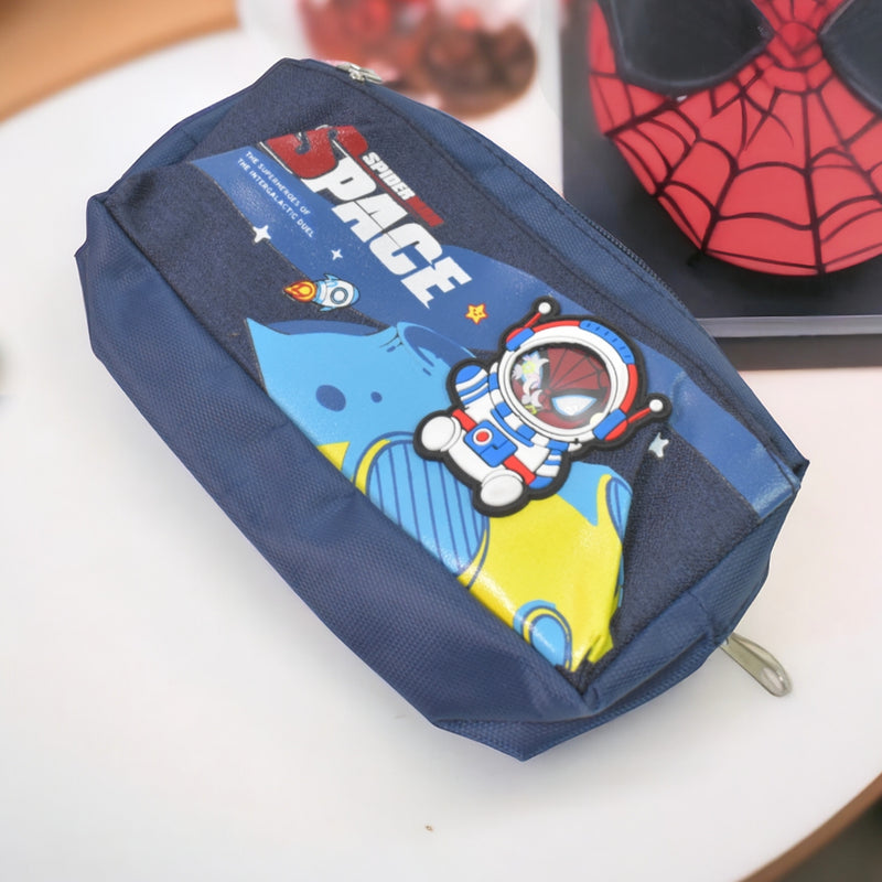 Pencil Pouch With Zipper (1 Pc  2 Compartment)