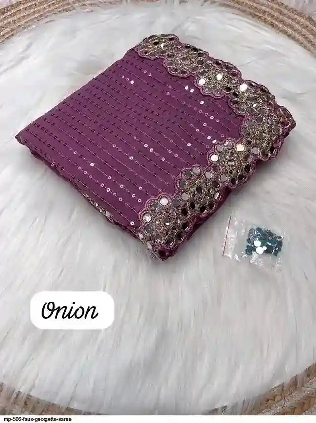 GEORGETTE SAREE