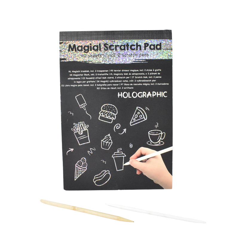 Magical Scratch Art Book For Gifts Girls  Boys (40 Sheet)