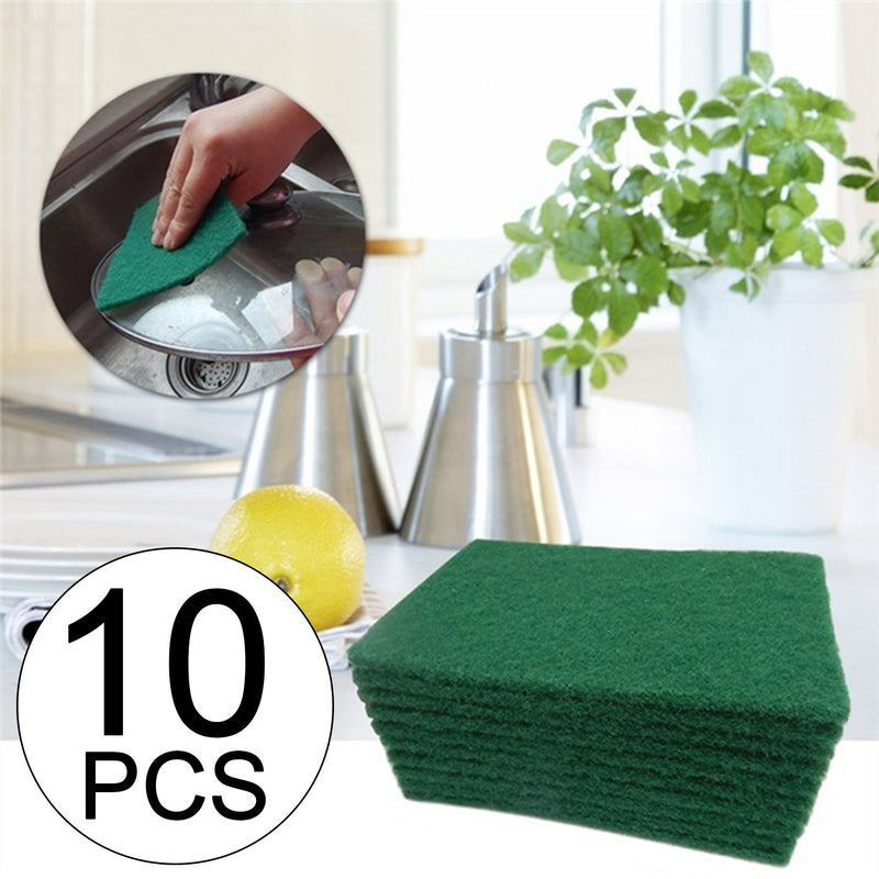 1495 Green Kitchen Scrubber Pads For Utensilstiles Cleaning