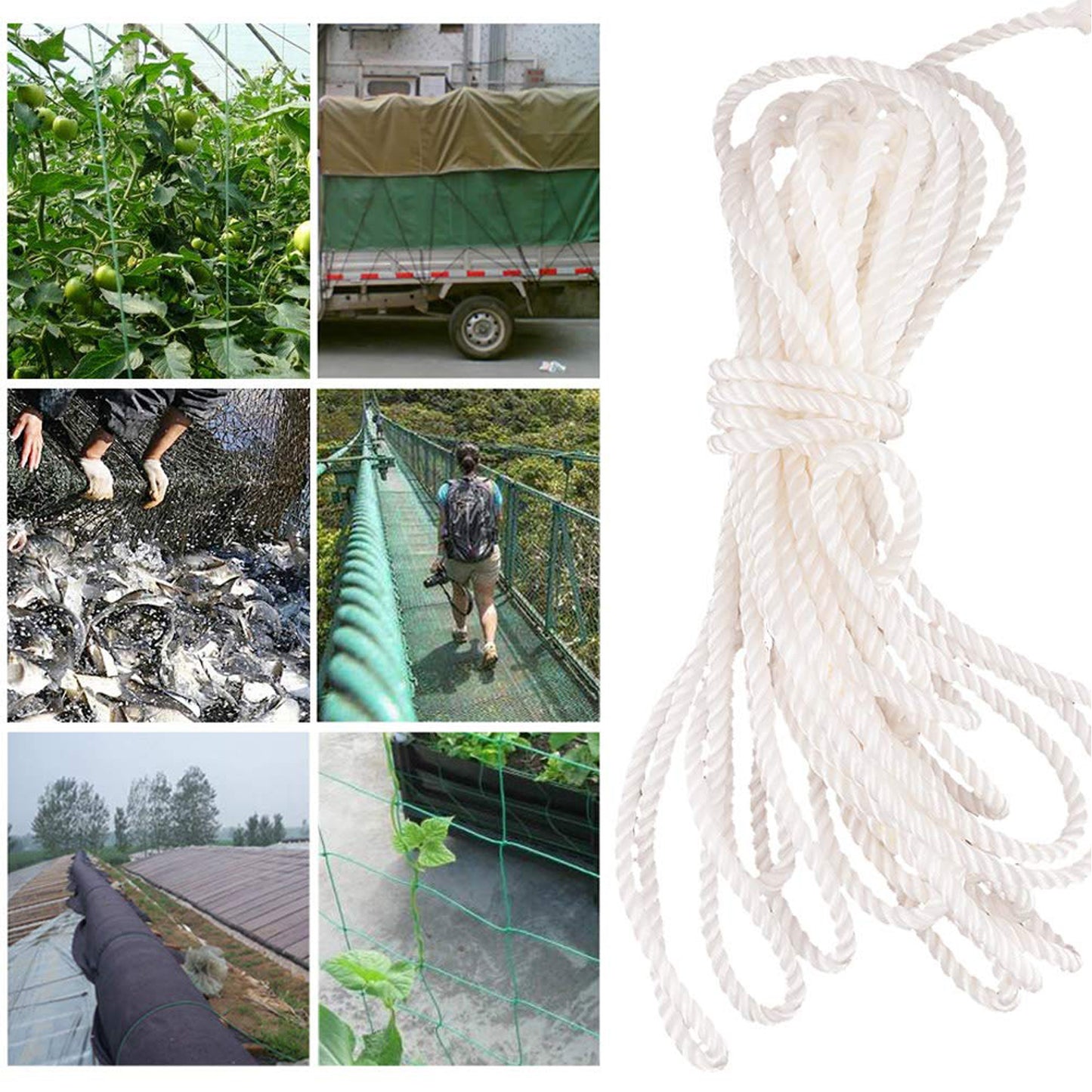 9116 3meter Heavy Duty Laundry Drying Clothesline Rope Portable Travel Nylon Cord Sturdy Clothes Line For Outdoor Camping Indoor Crafting Art Projects