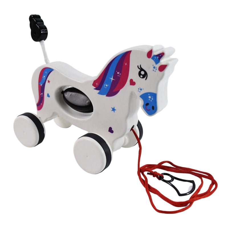 Pull Along Toy Unicorn  Pull String Toys For Babies