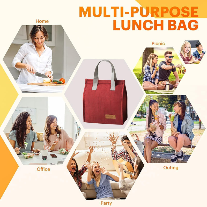 Large-capacity Lunchbox Bag Portable Lunch Bag Insulation Bag (1 Pc)