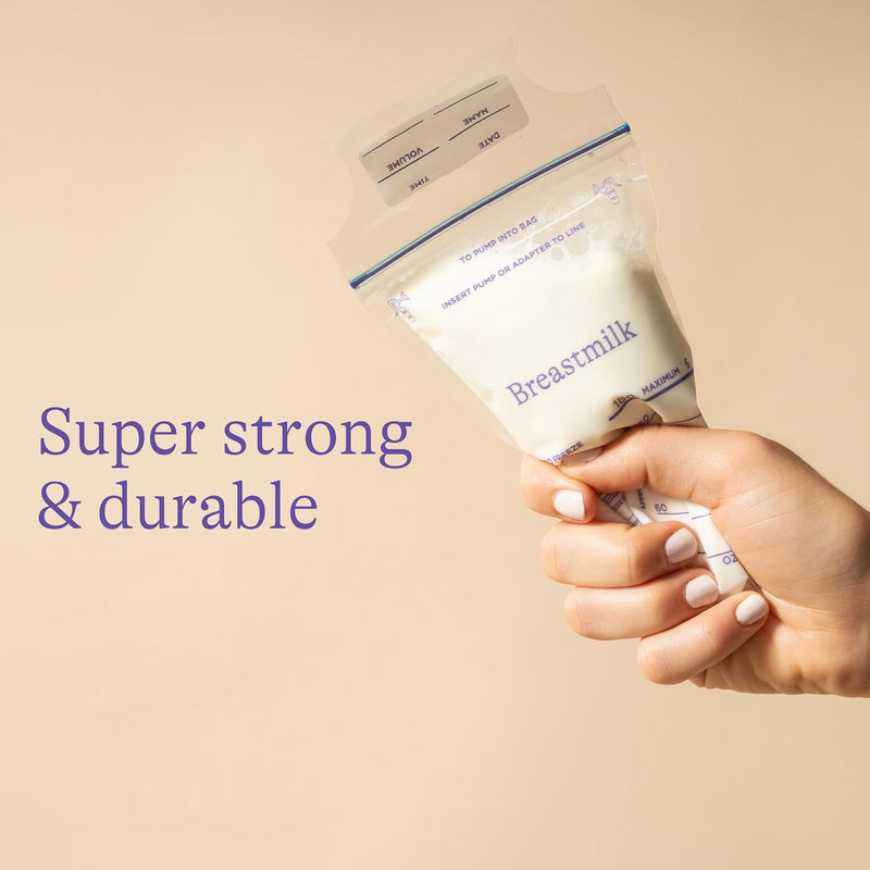 Breastmilk Storage Bags Double Zipper Seal (1 Pc)