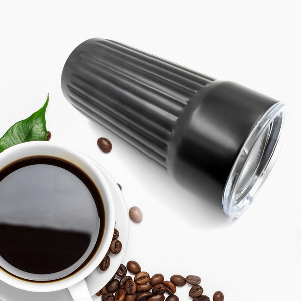 12509 Stainless Steel Vacuum Insulated  Insulated Coffee Cups Travel Mug Car Coffee Mug With Lid Reusable Thermal Cup For Coffee Car Travel Beach Camping Hiking Hunting Fishing Drinks Coffee Tea (1 Pc)