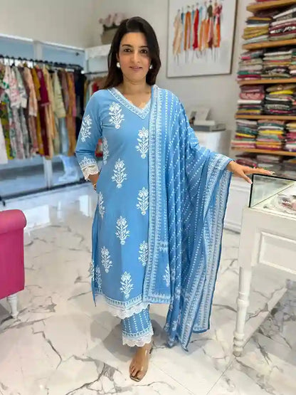 Block Print Buta Set