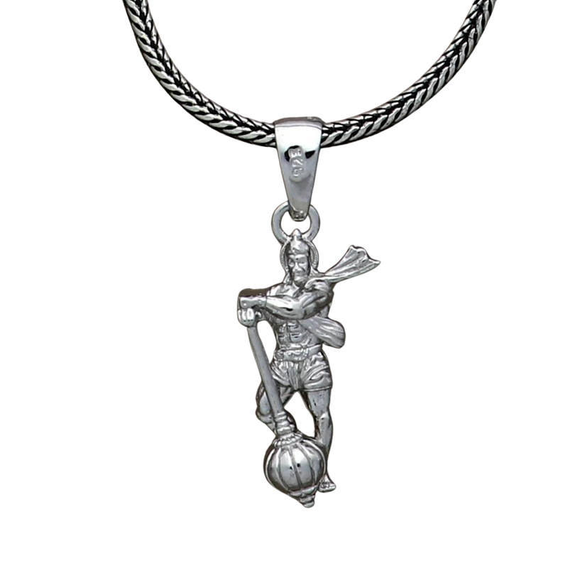 Hanuman Ji Pendant With Gada Religious Jewellery For Men And Women (1 Pc)