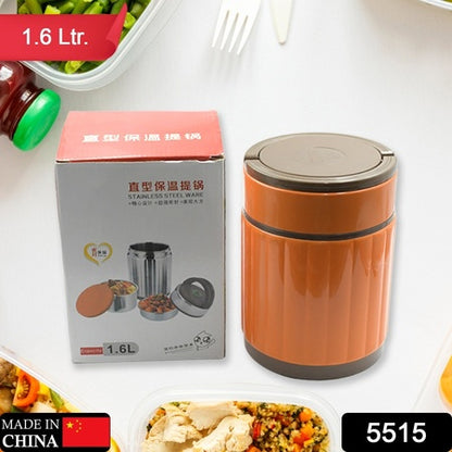 5515  Leak-proof Thermos Flask For Hot Food Warm Soup Cup Vacuum Insulated Lunch Box Food Box For Thermal Container For Food Stainless Steel