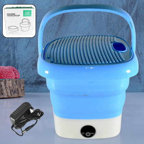 12679 Portable Washing Machine Mini Folding Washer And Dryer Combo For Underwear Socks Baby Clothes Travel Camping Rv Dorm Apartment