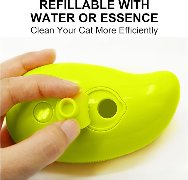 12918 3 In1 Cat Steamy Brush Self Cleaning Steam Cat Brush Cat Steamer Brush For Massage Cat Grooming Brush Pet Hair Removal Comb For Cat And Dog For Removing Tangled And Loose Hair