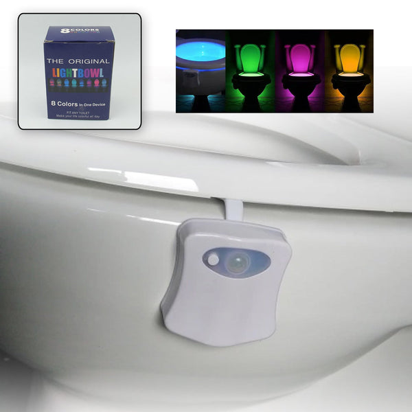 Toilet Light Led Toilet Bowl Light Toilet Cover Lamp (1 Pc  Battery Not Included)